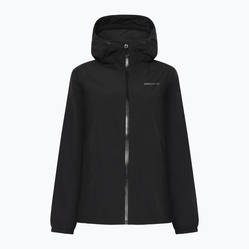Kurtka przeciwdeszczowa damska Didriksons Varja 2 black 4