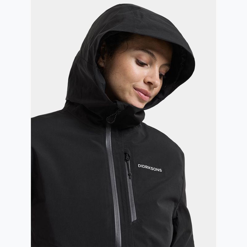 Kurtka ocieplana damska Didriksons Fiora black 6