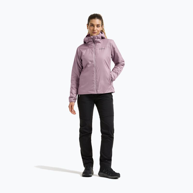 Kurtka przeciwdeszczowa damska Didriksons Karix 3 lilac haze 2