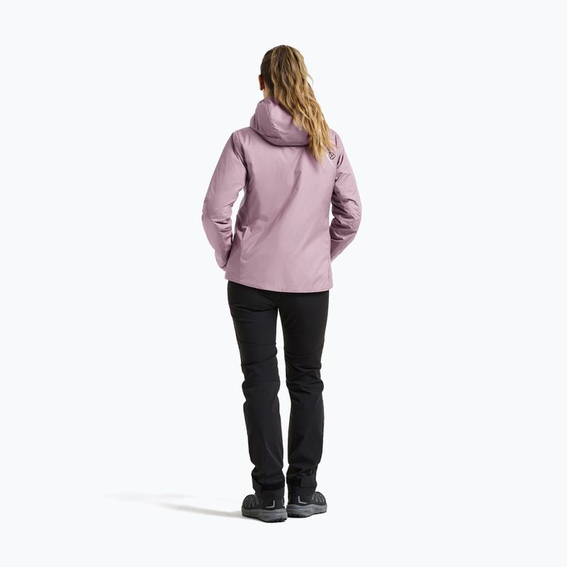 Kurtka przeciwdeszczowa damska Didriksons Karix 3 lilac haze 3