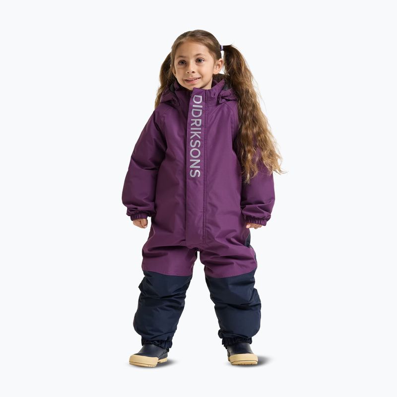 Kombinezon narciarski dziecięcy Didriksons Talvi Cover 2 northern purple