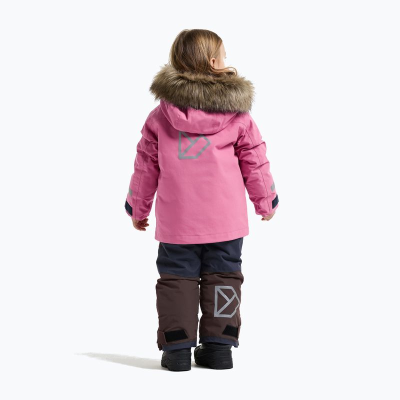 Kurtka zimowa dziecięca Didriksons Bjärven 5 Parka heather pink 3