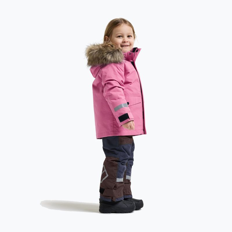 Kurtka zimowa dziecięca Didriksons Bjärven 5 Parka heather pink 5