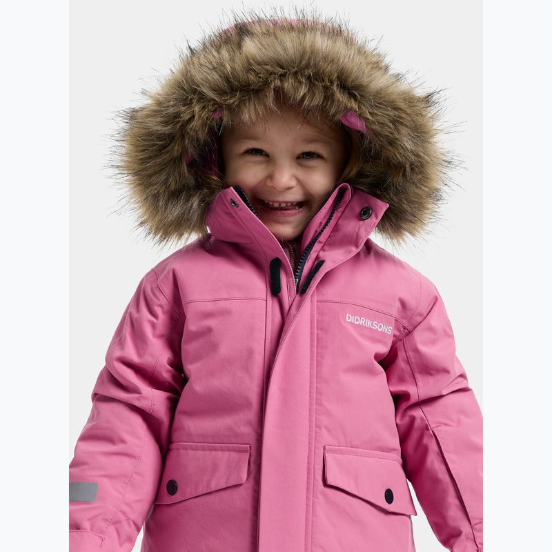 Kurtka zimowa dziecięca Didriksons Bjärven 5 Parka heather pink 6