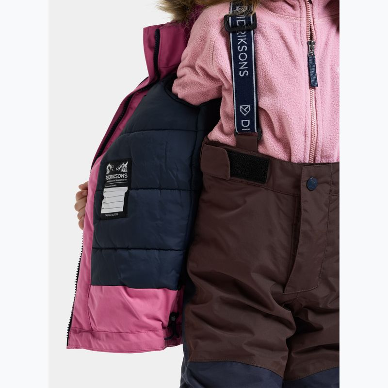 Kurtka zimowa dziecięca Didriksons Bjärven 5 Parka heather pink 8
