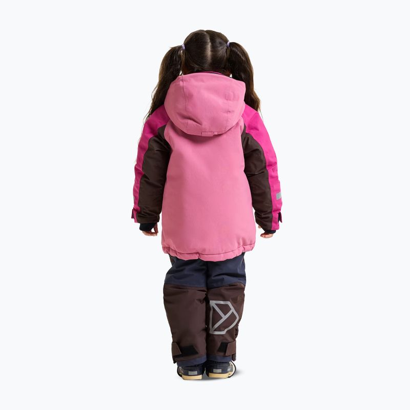 Kurtka dziecięca Didriksons Neptun 5 heather pink 3