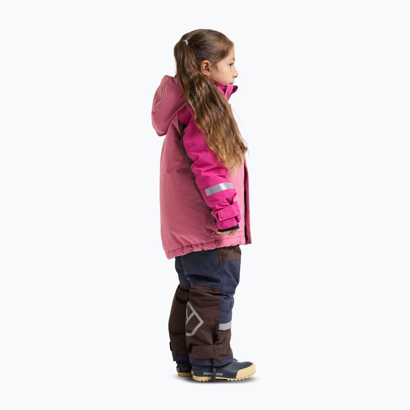 Kurtka dziecięca Didriksons Neptun 5 heather pink 5