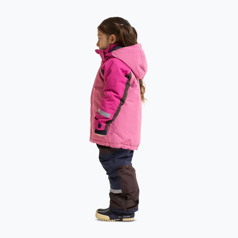 Kurtka dziecięca Didriksons Neptun 5 heather pink 6
