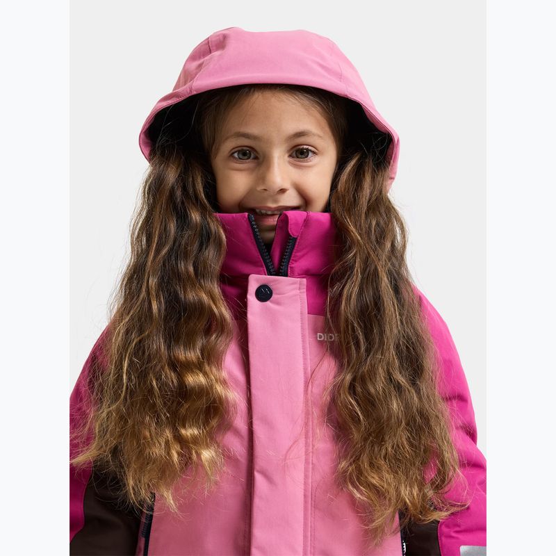 Kurtka dziecięca Didriksons Neptun 5 heather pink 9