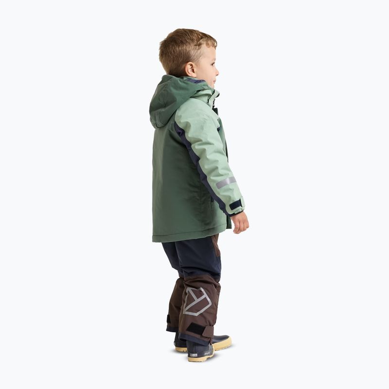 Kurtka dziecięca Didriksons Neptun 5 dark moss 5