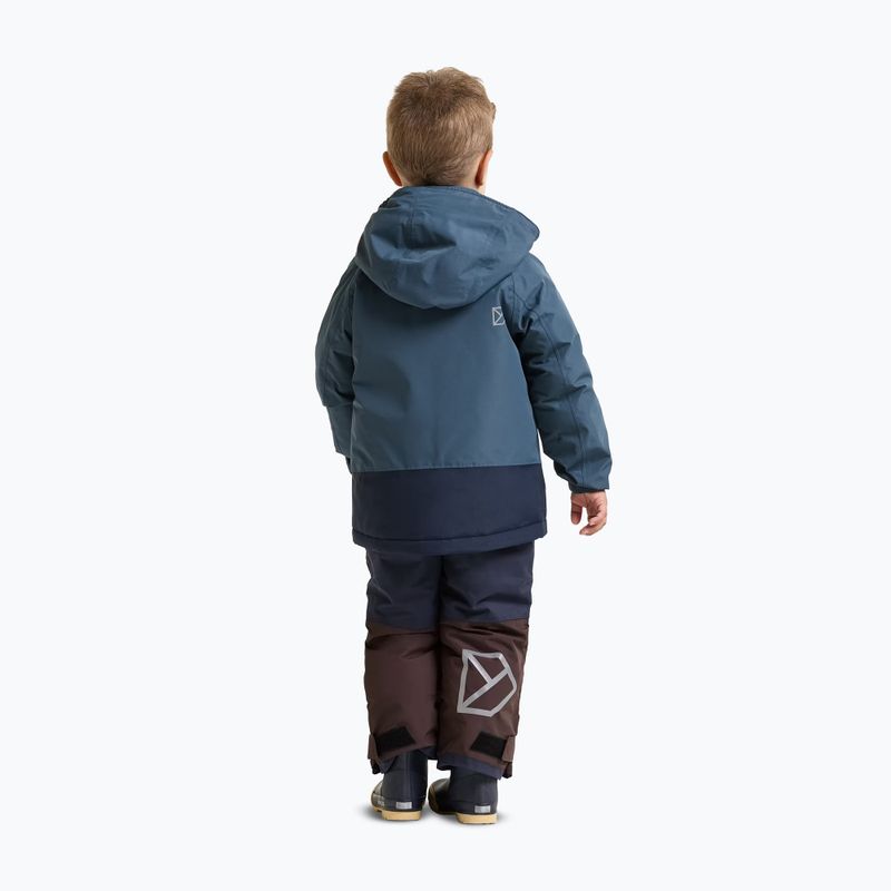 Kurtka dziecięca Didriksons Talvi 2 mountain blue 3