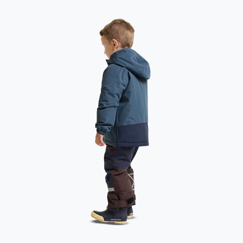 Kurtka dziecięca Didriksons Talvi 2 mountain blue 5