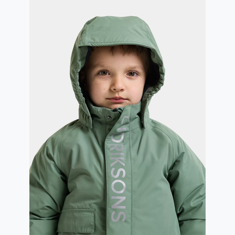 Kurtka dziecięca Didriksons Talvi 2 dark moss 6