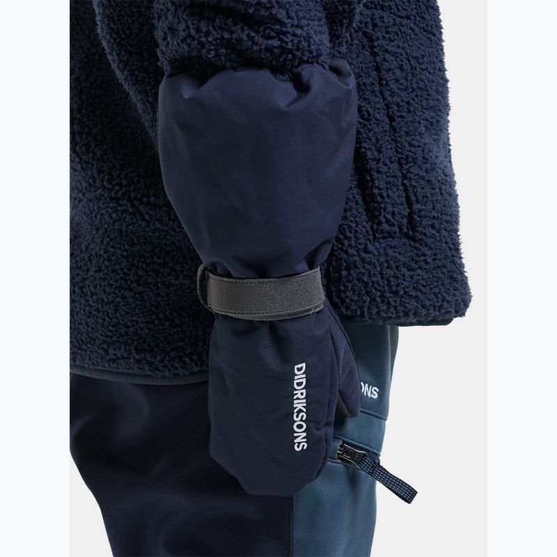 Rękawice narciarskie dziecięce Didriksons Biggles Mitten 8 navy 2