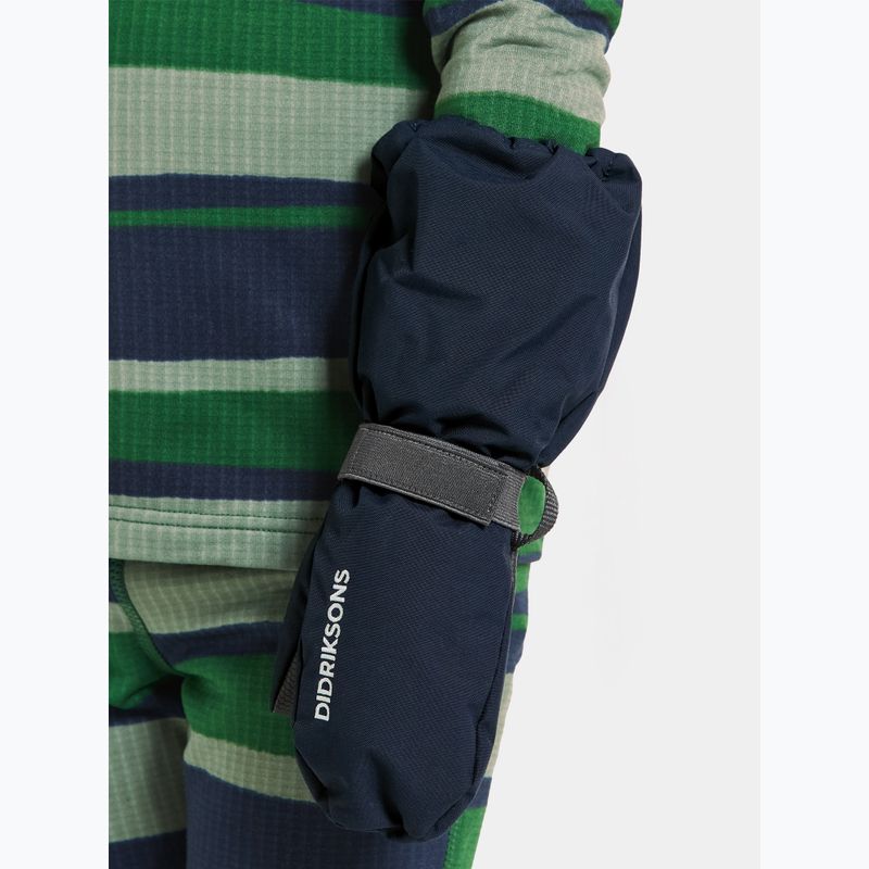 Rękawice narciarskie dziecięce Didriksons Biggles Mitten 8 navy 4
