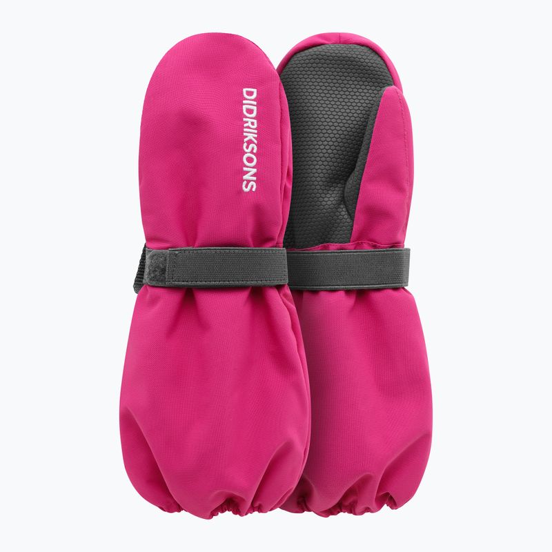 Rękawice narciarskie dziecięce Didriksons Biggles Mitten 8 cactus pink
