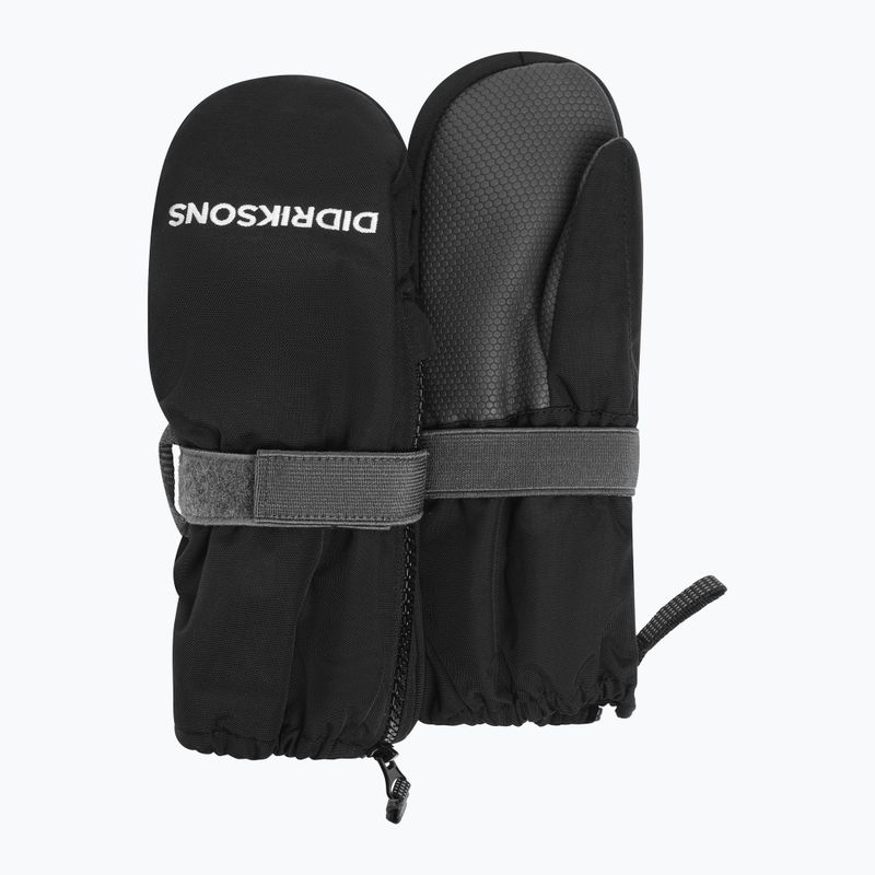 Rękawice narciarskie dziecięce Didriksons Biggles Zip Mitten 9 black