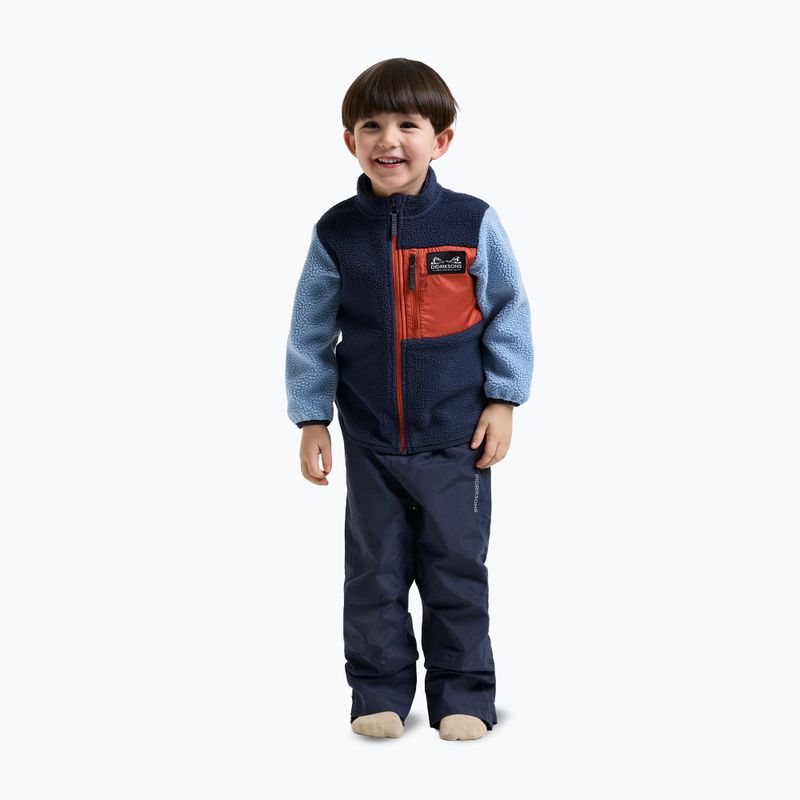Bluza polarowa dziecięca Didriksons Anten 2 Fz winter blue 4