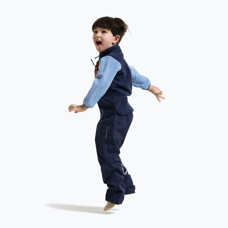 Bluza polarowa dziecięca Didriksons Anten 2 Fz winter blue 7