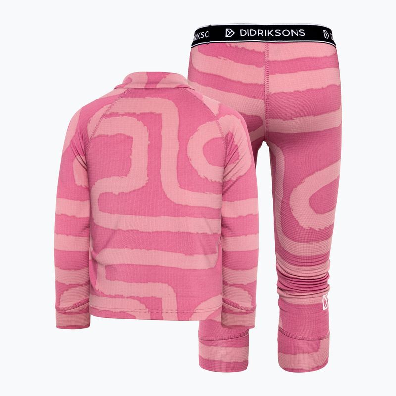 Komplet dziecięcy Didriksons Jadis Pr 5 path heather pink 2