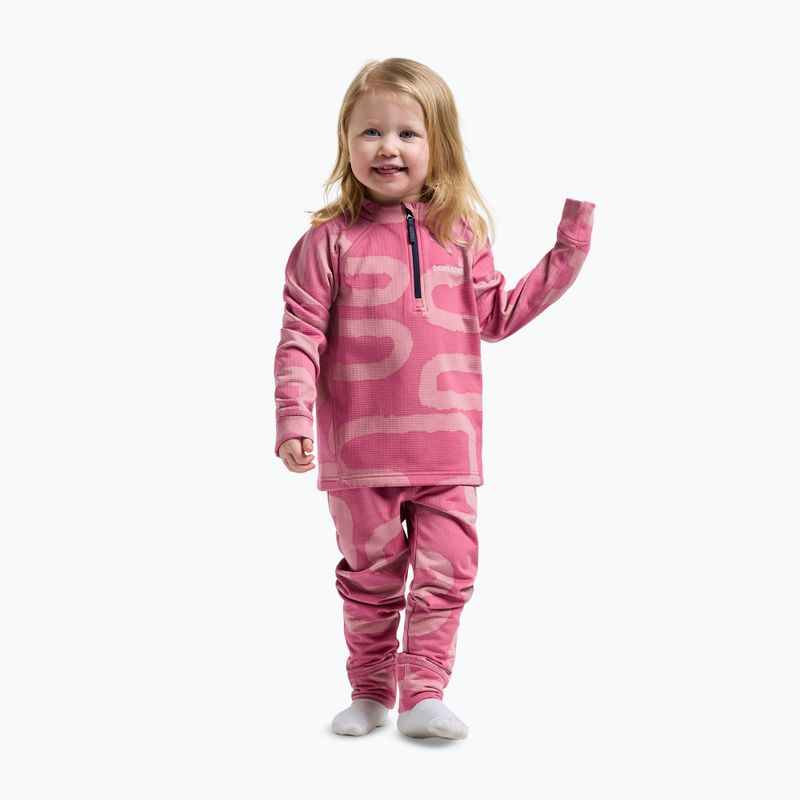 Komplet dziecięcy Didriksons Jadis Pr 5 path heather pink 3