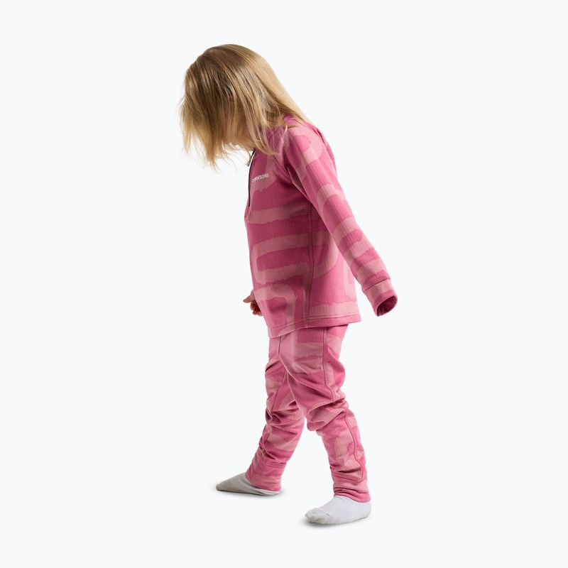 Komplet dziecięcy Didriksons Jadis Pr 5 path heather pink 5