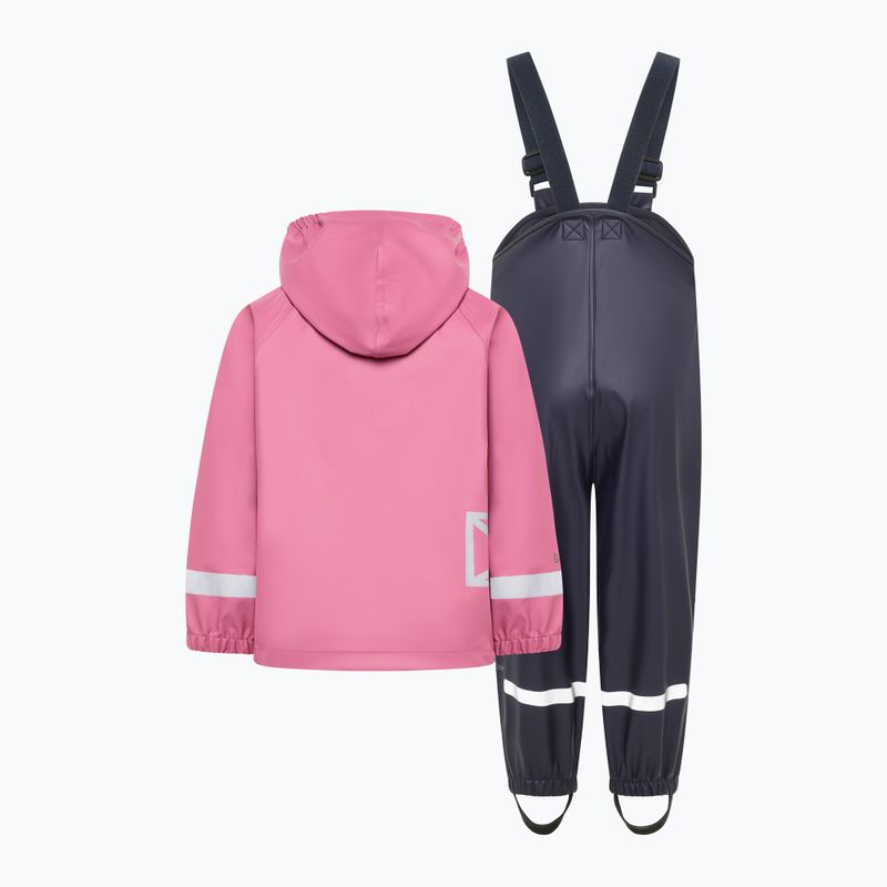 Komplet przeciwdeszczowy dziecięcy Didriksons Slaskeman 4 heather pink 2