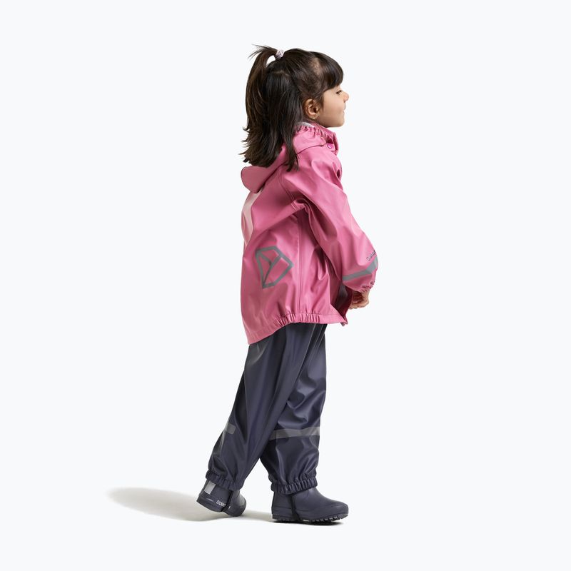 Komplet przeciwdeszczowy dziecięcy Didriksons Slaskeman 4 heather pink 6