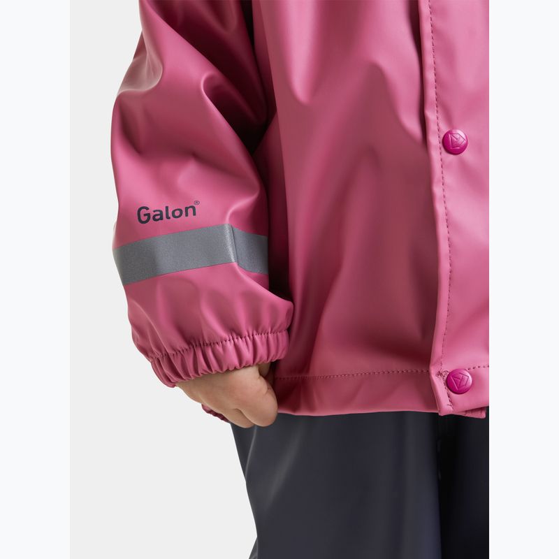 Komplet przeciwdeszczowy dziecięcy Didriksons Slaskeman 4 heather pink 9