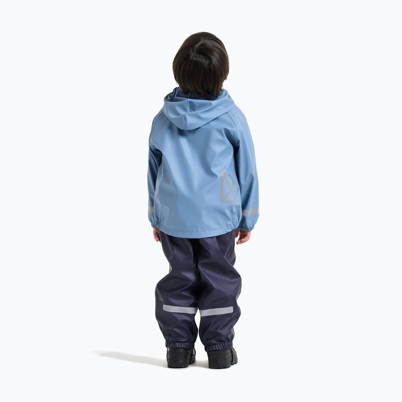 Komplet przeciwdeszczowy dziecięcy Didriksons Slaskeman 4 winter blue 5