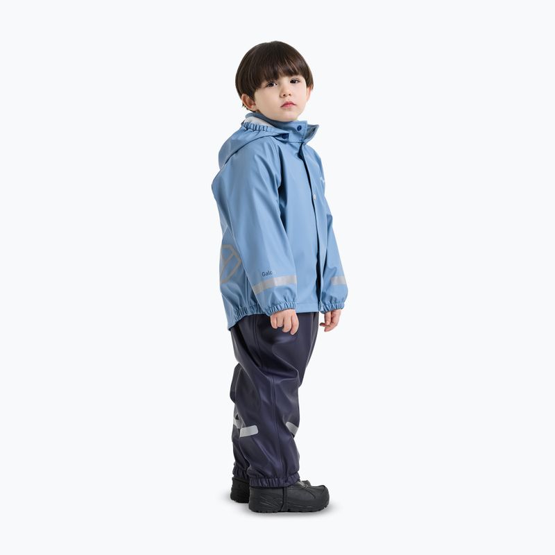 Komplet przeciwdeszczowy dziecięcy Didriksons Slaskeman 4 winter blue 7