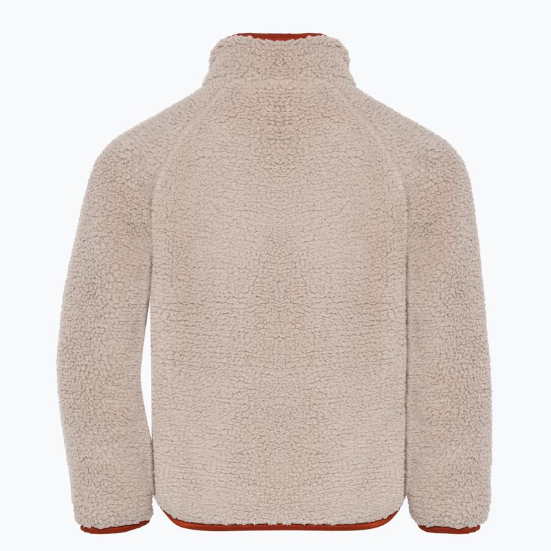 Bluza polarowa dziecięca Didriksons Gibbsc 2 Fz beach beige/rust 2