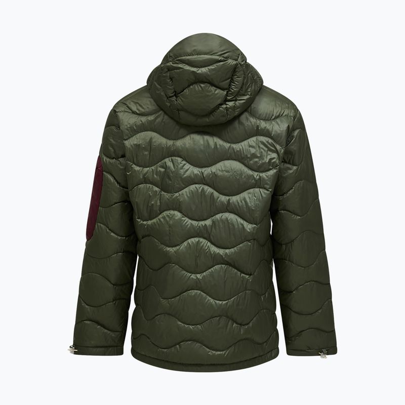 Kurtka puchowa męska Peak Performance Helium Utility Down Hood Pine Needle/Mosswood 7