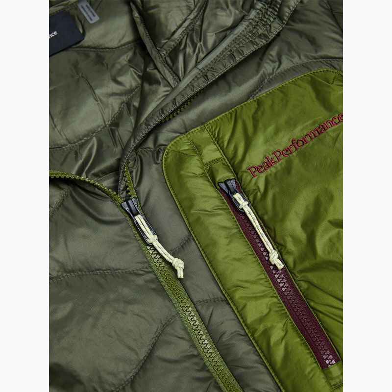 Kurtka puchowa męska Peak Performance Helium Utility Down Hood Pine Needle/Mosswood 9
