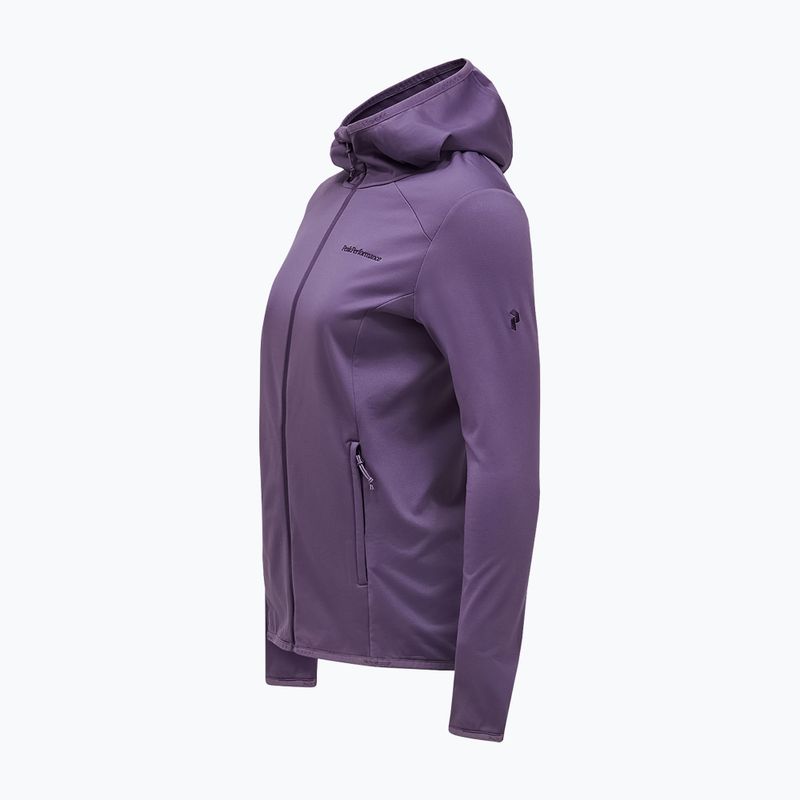 Bluza trekkingowa damska Peak Performance Light Zip Hood montana grape 7