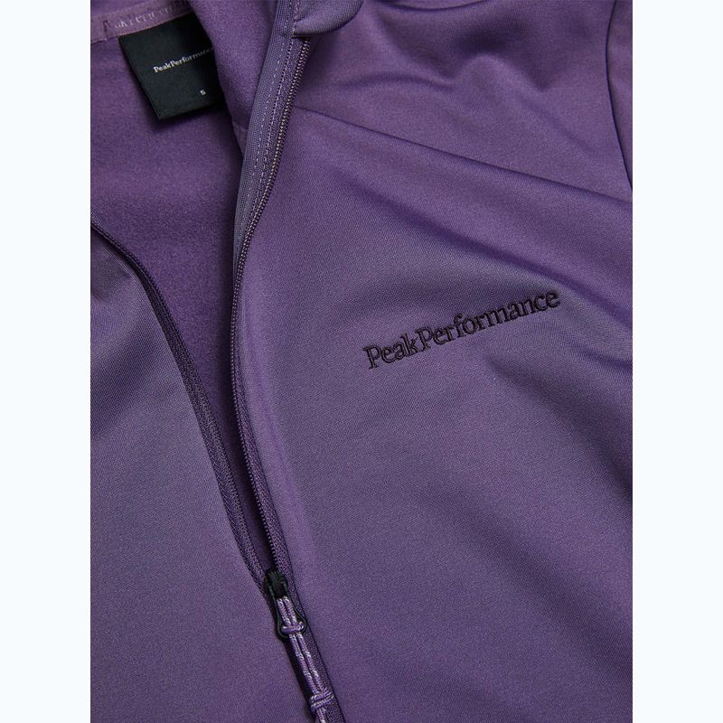 Bluza trekkingowa damska Peak Performance Light Zip Hood montana grape 8