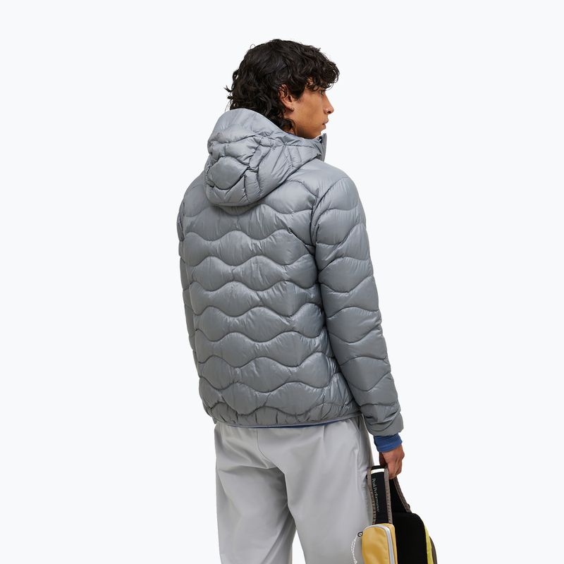 Kurtka puchowa męska Peak Performance Helium Down Hood lt grey/antarctica 2