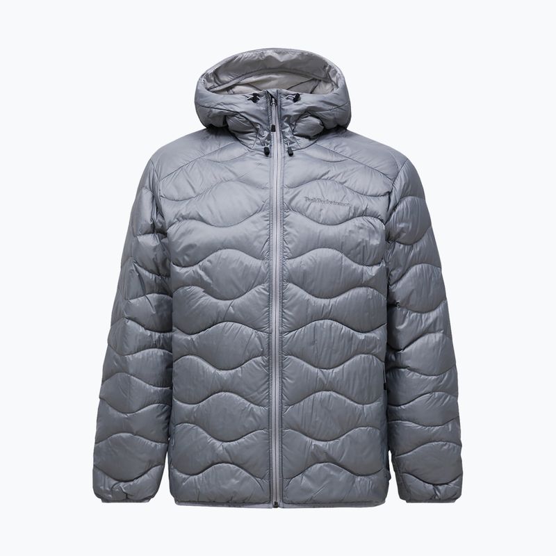 Kurtka puchowa męska Peak Performance Helium Down Hood lt grey/antarctica 5