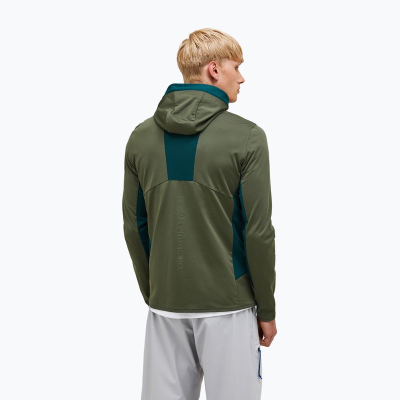 Bluza męska Peak Performance Utility Light Zip pine needle/ponderosa pine 2