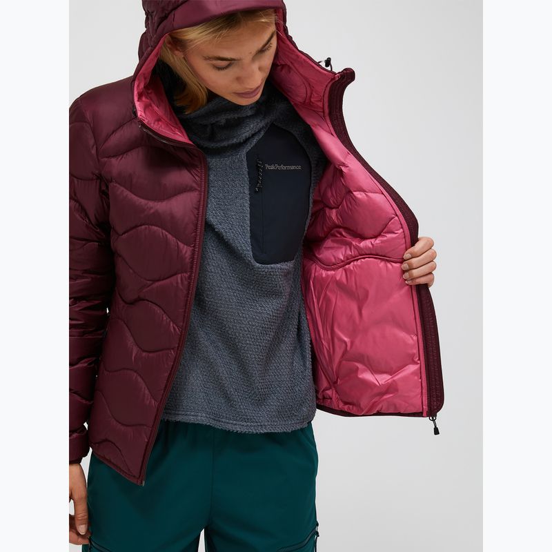 Kurtka puchowa damska Peak Performance Helium Down Hood Porto/Mountain Blush 4