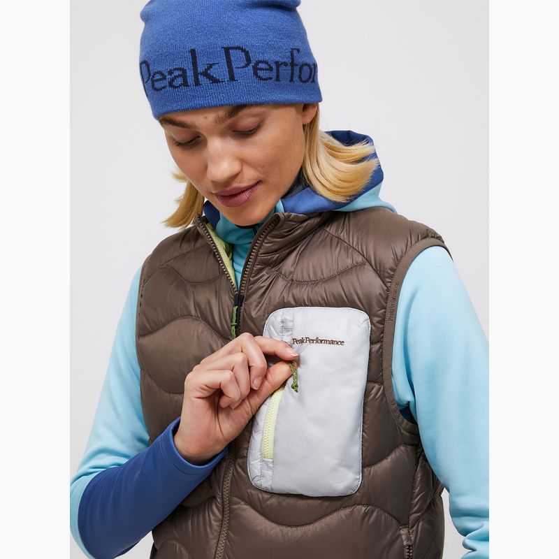 Bezrękawnik damski Peak Performance Helium Utility Down terrain tan/antarctica 3