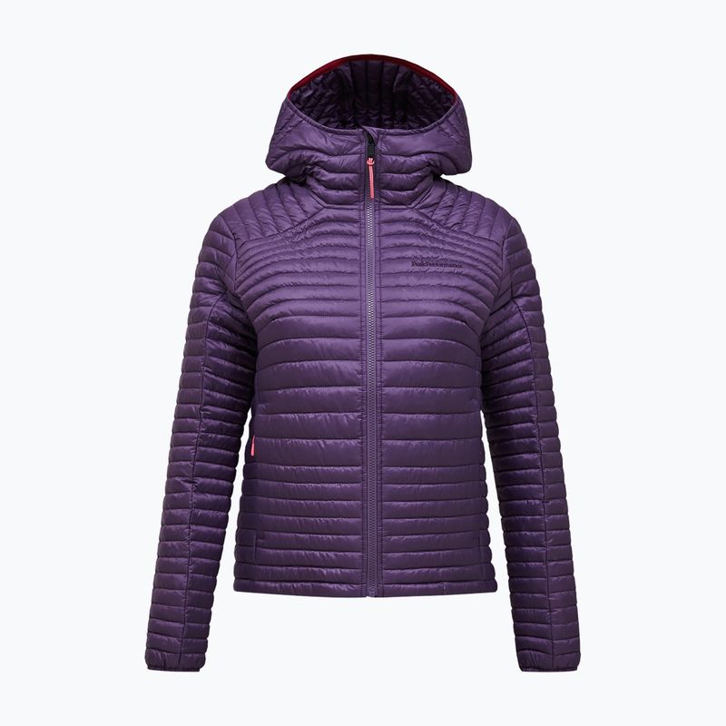Kurtka ocieplana damska Peak Performance Monolight Synthetic Hood montana grape 5