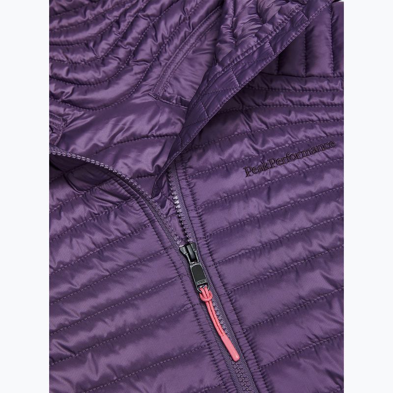 Kurtka ocieplana damska Peak Performance Monolight Synthetic Hood montana grape 8