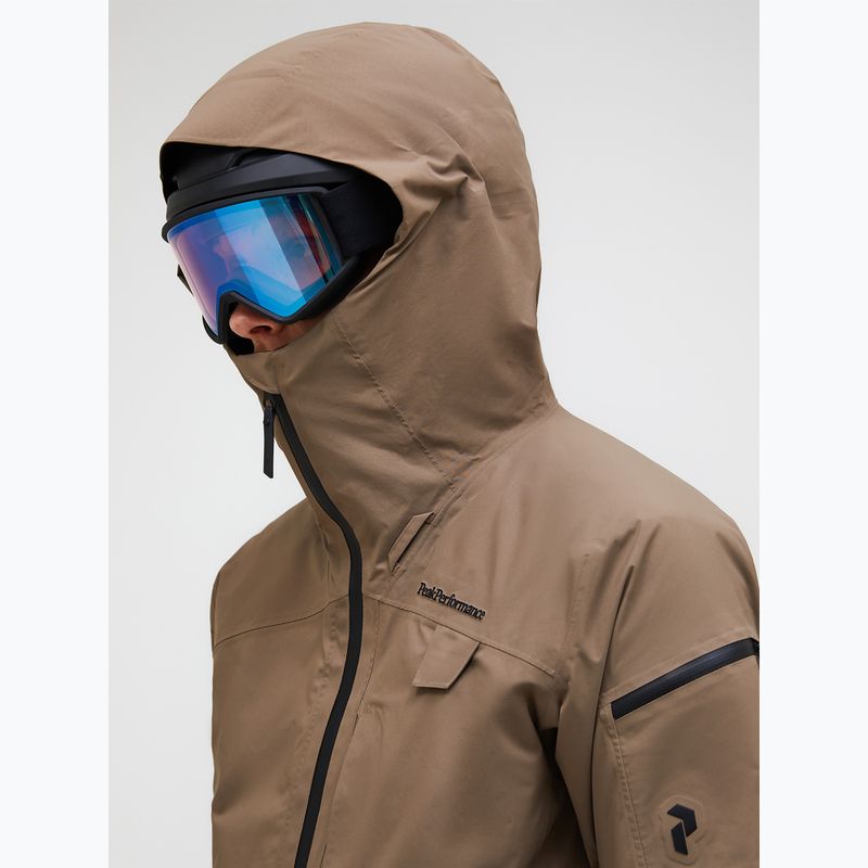 Kurtka męska Peak Performance Alpine GTX 2L Insulated Shell terrain tan 4