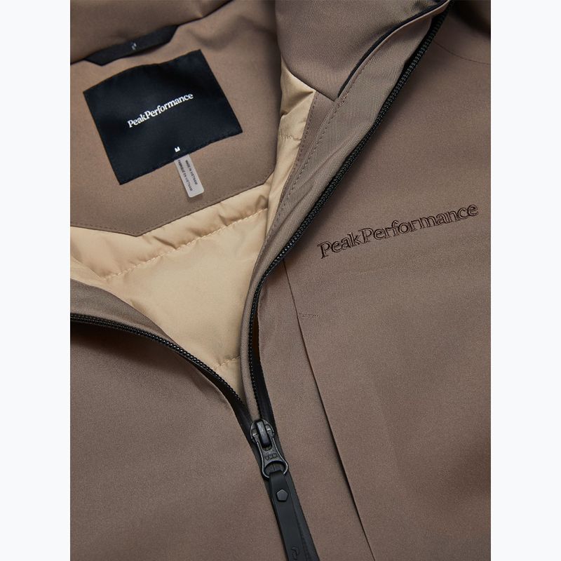 Kurtka narciarska męska Peak Performance Maroon Insulated terrain tan 9