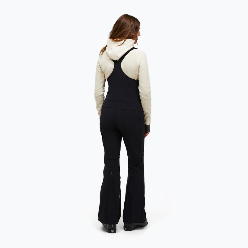 Spodnie narciarskie damskie Peak Performance Stretch Softshell Bib black 2