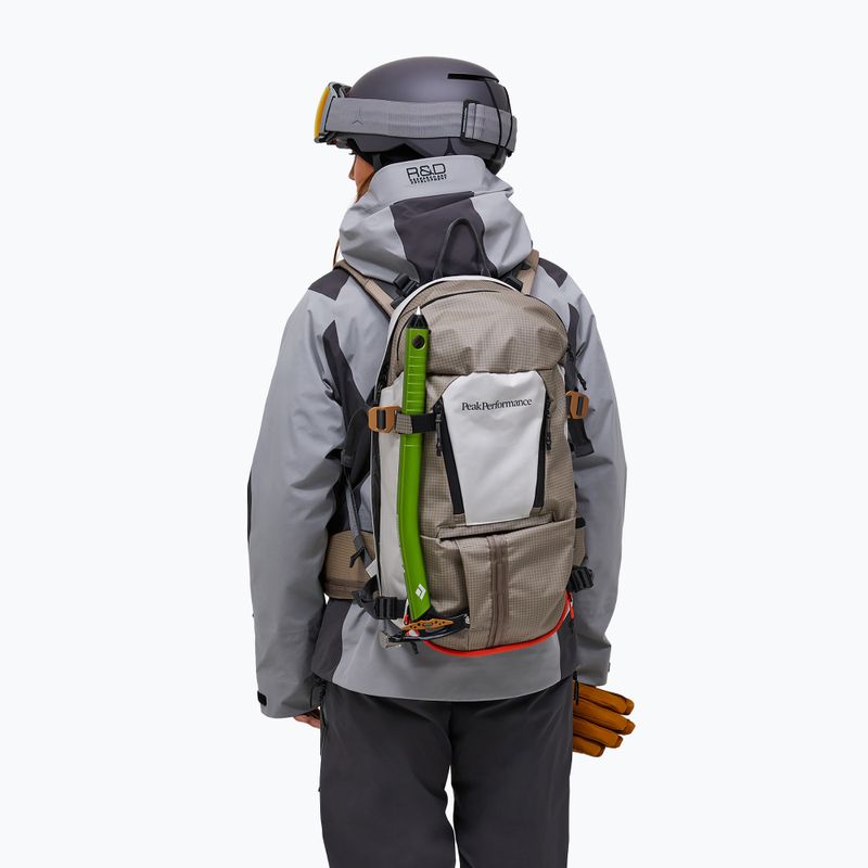 Plecak narciarski Peak Performance Vertical Ski 20 l avid beige/antarctica 2