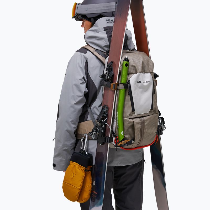 Plecak narciarski Peak Performance Vertical Ski 20 l avid beige/antarctica 5