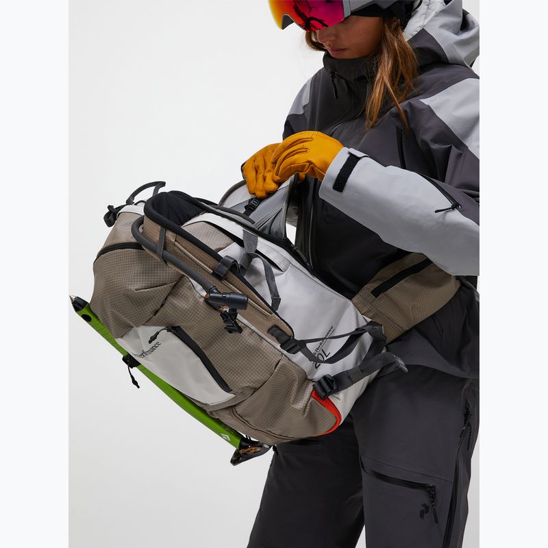 Plecak narciarski Peak Performance Vertical Ski 20 l avid beige/antarctica 6