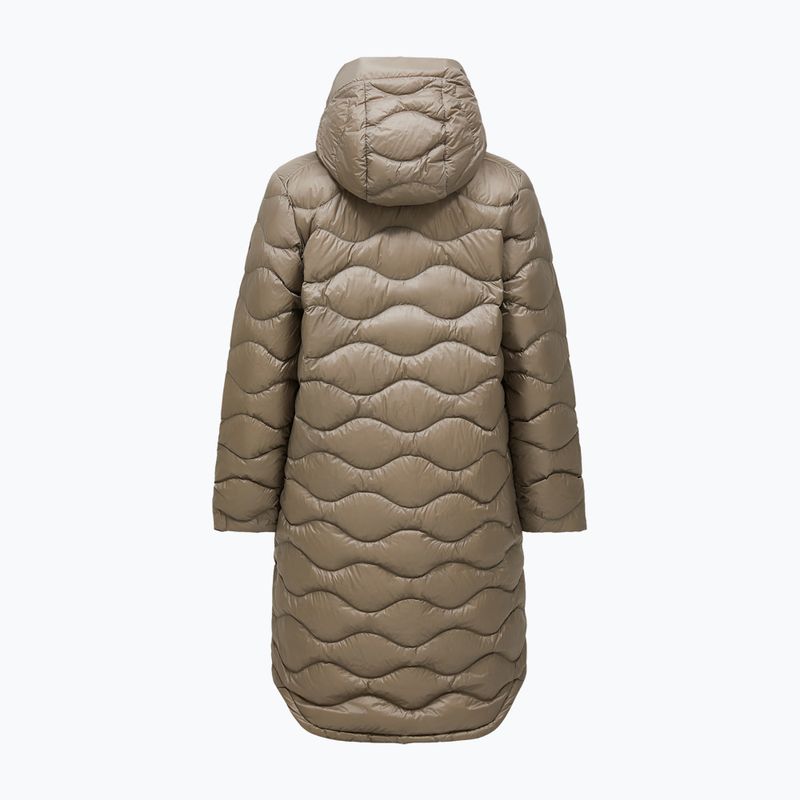 Płaszcz puchowy damski Peak Performance Helium Down Coat 2026 avid beige 2